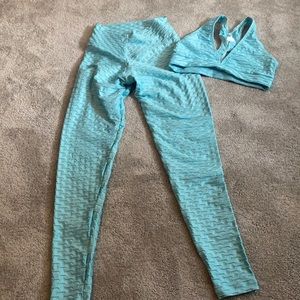 Booty by Brabants azul Bebe chrome set